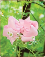 Boutique Twisted Large Bow Lt. Pink