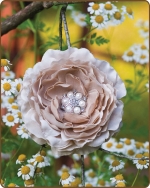 Ruffled Ranunculus Flower Clippie Vintage