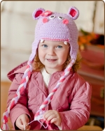 Purple Hippo Hat
