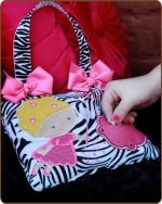 Zebra Tooth Fairy Pillow