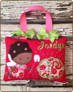 Red Tooth Fairy Pillow