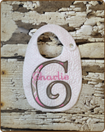 White Quilted Bib