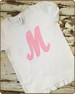 Applique Monogram - Tshirt