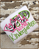 Wild about Kindergarten - Tshirt