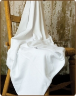 White Knit Blanket