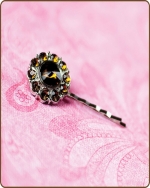 Lauren Bobby Pin in Golden Amber