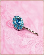 Lauren Bobby Pin in Turquoise