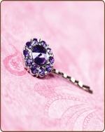 Lauren Bobby Pin in Purple