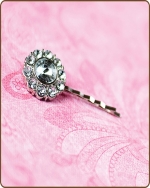 Lauren Bobby Pin in Clear
