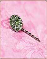 Emma Bobby Pin in Artichoke