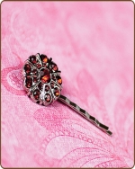 Emma Bobby Pin in Red