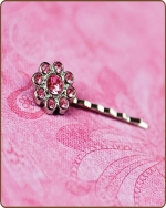 Ashlynn Bobby Pin in Light Pink