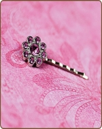 Ashlynn Bobby Pin in Pink