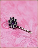 Ashlynn Bobby Pin in Purple