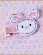 Bunny  Felt Clippie