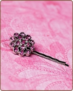 Aybreonn Bobby Pin in Hot Pink