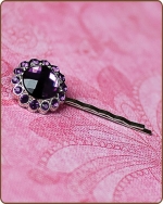 Kayli Bobby Pin in Dark Purple