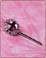 Kayli Bobby Pin in Hot Pink