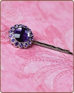 Kayli Bobby Pin in Purple