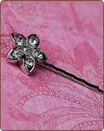 Kendall Bobby Pin in Clear