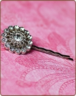 Chloe Bobby Pin in Clear