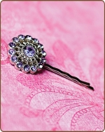 Chloe Bobby Pin in Lavender