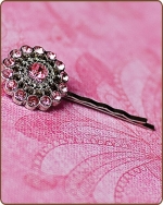 Chloe Bobby Pin in Lt. Pink