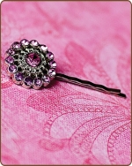 Chloe Bobby Pin in Pink