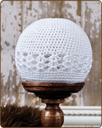 Crochet Beanie White
