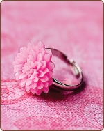 Madeline Ring in Lt. Pink