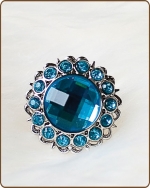 Kayli Filigree Ring in Turquoise