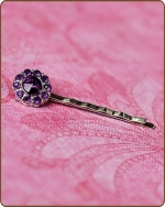 Ittybitty Lauren Bobby Pin in Purple