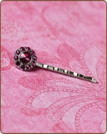 Ittybitty Lauren Bobby Pin in Fuchsia