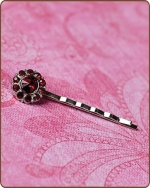 Ittybitty Lauren Bobby Pin in Red