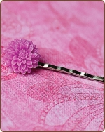 Madeline Bobby Pin in Purple