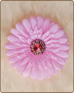 Daisy Flower Clippie Lt. Pink