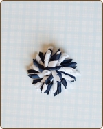 3 inch Korker Navy/White