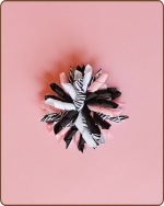 3 inch Korker  Rose Pink Zebra