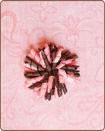 4 inch Korker Preppy Pink
