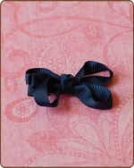 Baby Bow Navy