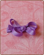 Baby Bow Purple