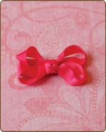 Baby Bow Shocking Pink