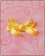Baby Bow Yellow