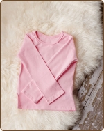 Lt. Pink Long Sleeve Tshirt