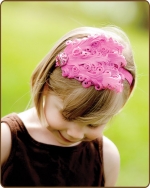 Bubblegum Feather Headband